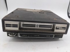 MUNTZ 12 TRACK PLAYS BOTH 4/8 TRACK TAPES WITH FM RADIO CARTRIDGE.