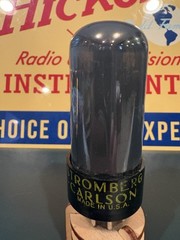 Stromberg Carlson Sylvania 50L6GT Vacuum Tube Grey Glass 539c Test NOS £