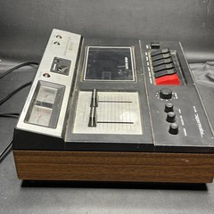 Realistic SCT-14 Stereo Cassette Tape Deck Vintage Parts Repair Powers On 14-848