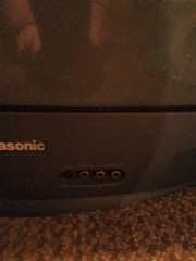 Panasonic Retro Gaming TV! 20″ CRT Color TV! Working!