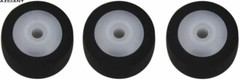 5PCS 13×8.3X6.3x2mm Pinch Roller with Metal Axle for Akai Sony Sharp Sanyo