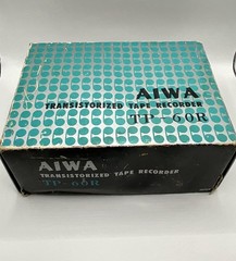 Aiwa TP-60R Tape Recorder – Vintage 1965 – Very Rare – WORKING – Read Desc