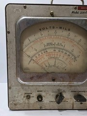 Hickok Vacuum Tube Volt-Ohm Milliammeter Model 209A No Power Cord