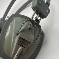 Calrad 15-112 Gray Headband Headphones 10KΩ 6.35mm Over-Ear Double Japan