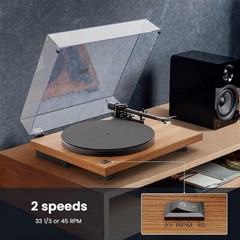 turnable, tocadiscos de vinilo, preamplificador de fono incorporado, transmisión