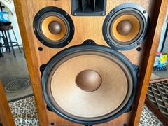 Vintage Pioneer CS-99A Speakers, 5 Way 6 Drivers 100W, Excellent Sound
