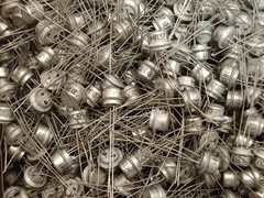 50pcs Germanium Transistor NPN MP37 / A/ B MIX 103NU70 Tone Bender Fuzz USSR