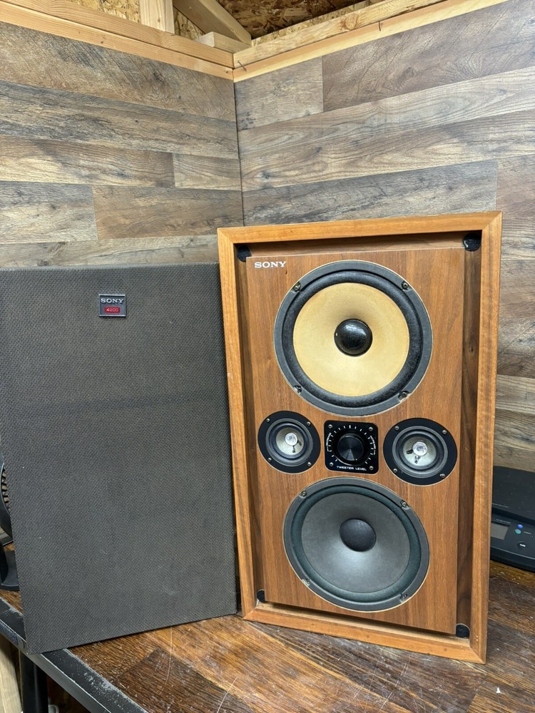 Sony SS-4200 Made in Japan 1970s ONE Floor Speaker Rare & HARD TO FIND
