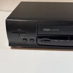 Allegro VHS VCR By Zenith ALG4020 Stereo HiFi Video Cassette Recorder READ