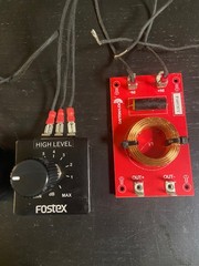 Fostex T90A Horn Super Tweeter Pair w/Crossover L-Pads