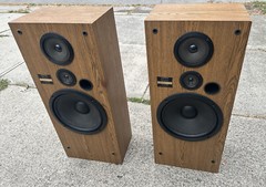 Vintage Pioneer 150W 3-Way Speaker system CS-K535 150W Japan & USA 36″ WORKING!