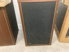 Vintage EPI Epicure M250 1980 Home Audio Speakers NEEDS REFOAMED