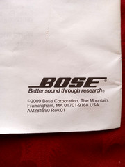 Bose Wave Music System OEM Owner’s Guide/Manual