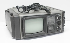 Vintage JC Penney TV / Radio/ Cassette Recorder AC / DC Battery Japan 1978 Works