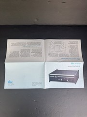 Vintage dbx Model 21 Disc Tape Decoder Instruction Manual Original