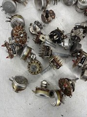 LOT OF OVER 60 Angstrohm Precision and Ohmite Potentiometers Various OHMS