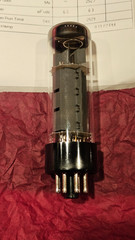 RARE Matched Quad (4) Siemens RFT EL34/6CA7 Tube Amplitrex AT-1000 Tested