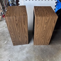 Pair Of Pioneer Centrex 10” 3 Way Speakers System 30 Watts RMS Per Channel USA