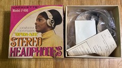 Rare – Vintage Lafayette Deluxe Dynamic Open Air Stereo Headphones F-600 New 🎧