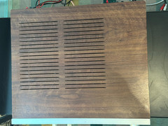 Mitsubishi DA R8 Stereo Receiver Vintage AM FM Phono Woodgrain Japan Tested
