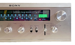 Vintage SONY STR-6045, 18W AM/FM Stereo Receiver, 1971, Fully Serviced.