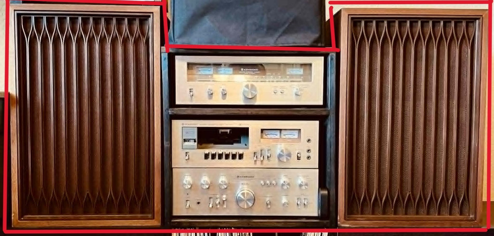Kenwood System KA-7300 Amplifier KX-620 Cassette KT-8300 Tuner KL-7090 Speakers