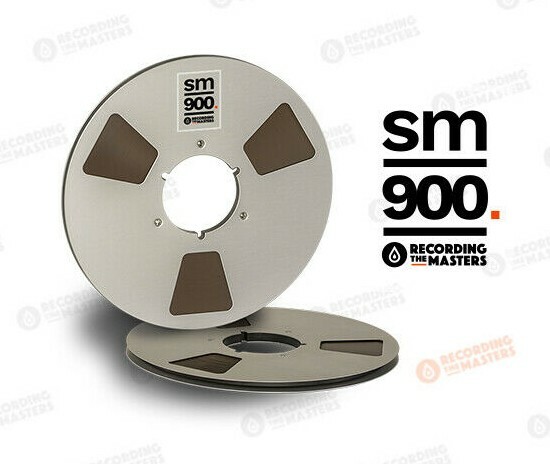 RTM SM900 1/4″ x 2500′ Analog Recording Tape – 10.5″ Metal Reel w/ Box NEW