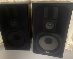 2 Sansui Classique S770 3 Way Speaker Classic Vintage Music Stereo Sound System