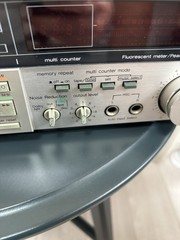 No import fees Fully Working VTG Technics RS-M255X Cassette Deck dbx Dolby NR