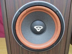 Cerwin-Vega VS-80 Speakers Pair 8” 2-Way Vintage USA Red Woofer Wood Cabinet