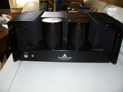 1 Mitsubishi mono/stereo power amplifier model DA-10DC,tested and working.