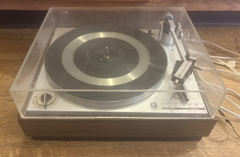 Vintage PE 2020 Turntable Made in Germany – Parts or Repair