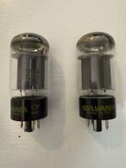 GZ34/5AR4 Sylvania Matched Pair Made in USA