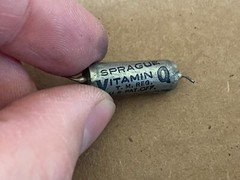 Vintage .022 uf 600v Sprague L96P Vitamin Q Guitar or Amp Tone Capacitor (Qty)