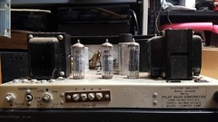 Pilot AA-903B tube amplifier, Pushpull EL84, ECC83