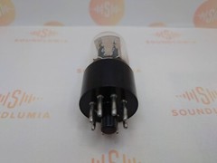 1x Philips 6SN7GT Bottom Rectangle Getter –Orig. Box and Paper- Holland 60s –NOS