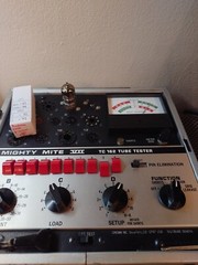 Matched Pair of Amperex 6DJ8 ECC88 Code GA2 TV-7 Tested VACUUM TUBE D-Getter