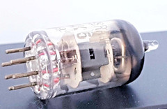 1 x 6AK5 TUNGSRAM 1957y Tube EF95, 6J1, 403A, 5591, 5654 Miniature Pentode