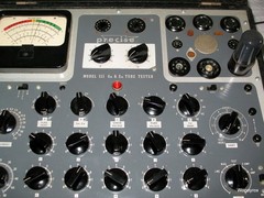Vintage USA Hytron 6v6GT Vacuum Tube Grey Glass, Tests EXCELLENT 3600 mho, 130%