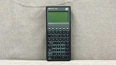 Hewlett Packard HP 48GX Graphing Calculator Black LCD Free Shipping