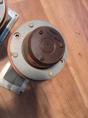 Vtg. 1958 Jensen 16-ohm Horn Tweeters RP-106 with RP-103 metal horn, Working!