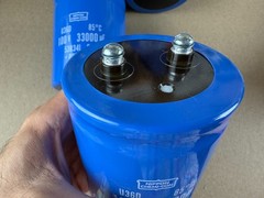 4 New 33000 uf 100v Capacitors EXACT FIT Threshold S500 II Main Filter 3″ 76.2mm