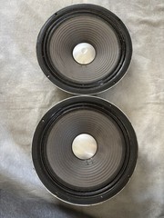 Pair of JBL D123 12” Signature Speakers 16 Ohm James B. Lansing for Repair