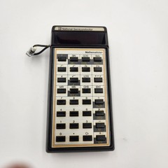 Vintage National Semiconductor Mathematician Calculator 4510 Red LED Working