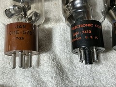 Lot Of 10 Rare Rectifier Vacuum Tubes VT-267 578 967 5557 323B 2C23 210-A PJ-28