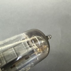1960s 12AX7 ECC83 Tung-Sol Tube Gray Long Plate O Getter TV7 Test NOS TS7-12