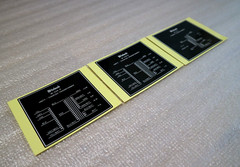 McINTOSH MC225 AMPLIFIER TRANSFORMERS DECAL LABEL STICKER SET – New Repro