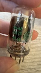 3 – GE JAN 5965 Side Getter Audio Tube NOS Premium Quality Mil Spec Tubes