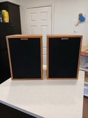 Klipsch Heresy II Speakers Tube Amplifier Friendly USA Sound Great!