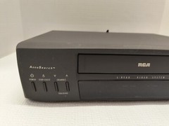 RCA VR525 4 head VHS VCR player/recorder Tested Works no remote